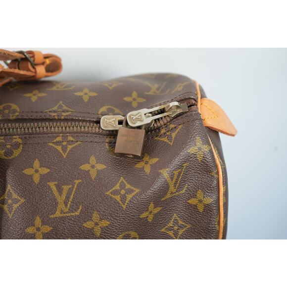 Louis Vuitton Boston Bag M41428 Keepall 45 Brown 941SA FREE COA - Picture 3 of 8